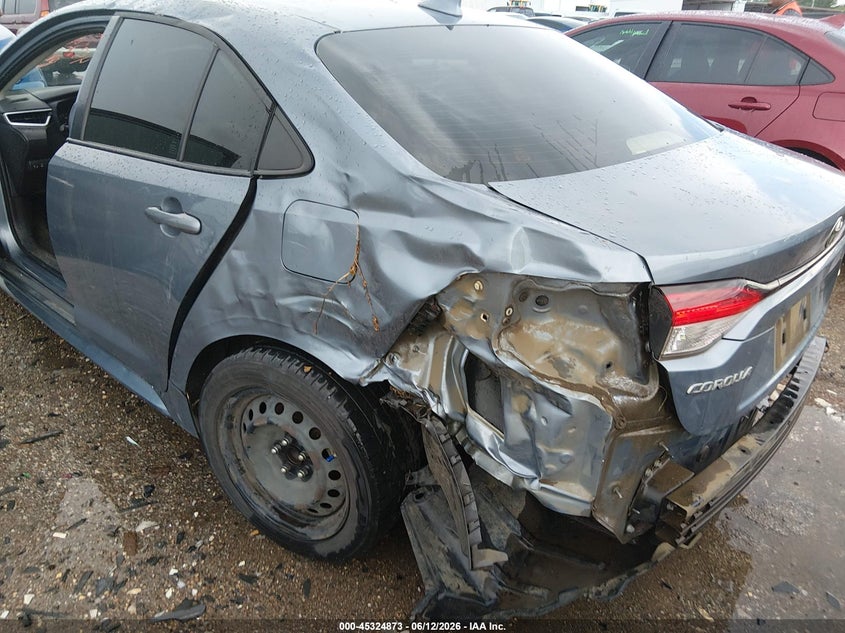 2021 Toyota Corolla VIN JTDEPMAE9MJ125372 IAAI salvage auction — LEFT & RIGHT, Salvage (Texas), sold $2,950 on 2026-07-22 (photo 6)