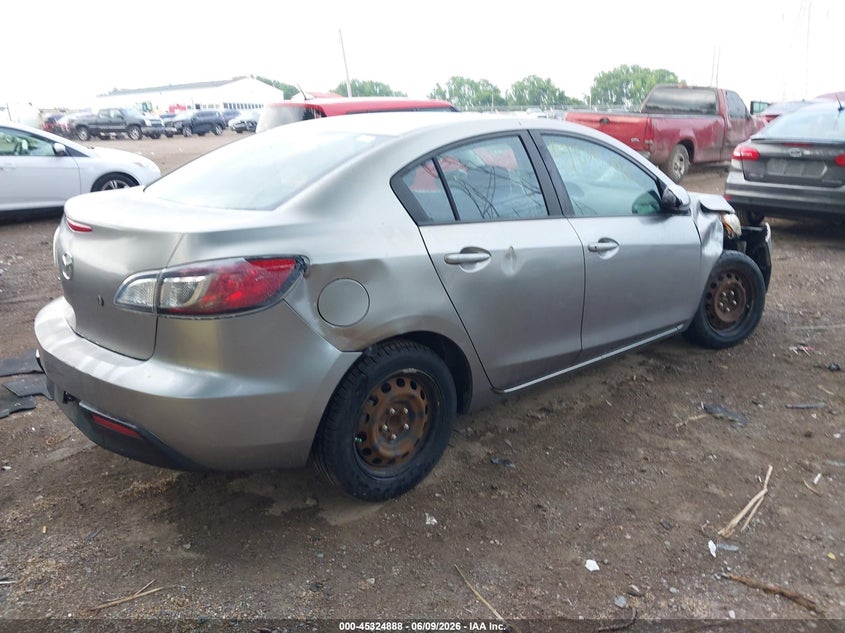 2011 Mazda 3 VIN JM1BL1UF9B1369540 IAAI salvage auction — FRONT END, Clear (Indiana), sold $450 on 2026-07-08 (photo 4)
