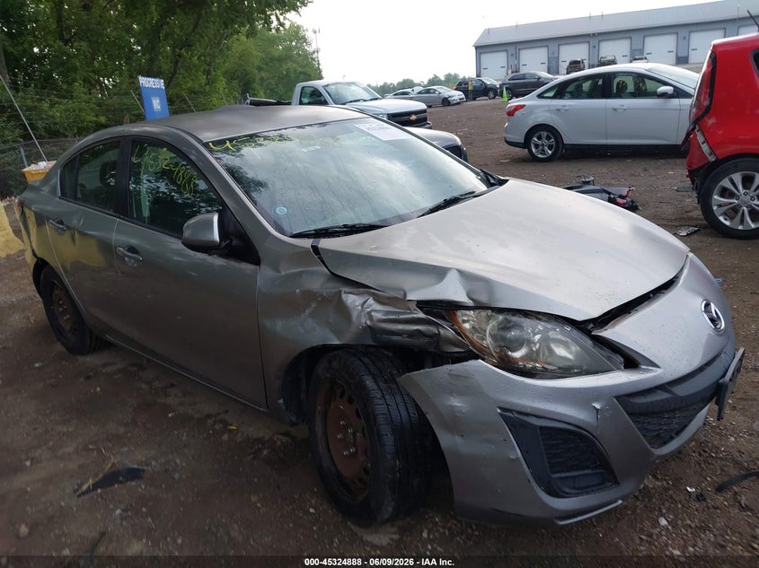 2011 Mazda 3 VIN JM1BL1UF9B1369540 IAAI salvage auction — FRONT END, Clear (Indiana), sold $450 on 2026-07-08 (photo 6)