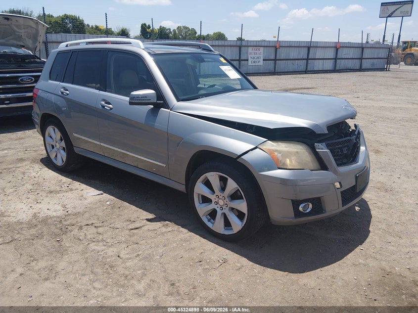 2011 Mercedes-benz Glk-class VIN WDCGG5GBXBF527505 IAAI salvage auction — LEFT FRONT, Salvage (Arkansas), sold $1,050 on 2026-07-15 (photo 1)