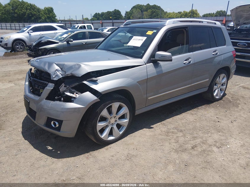 2011 Mercedes-benz Glk-class VIN WDCGG5GBXBF527505 IAAI salvage auction — LEFT FRONT, Salvage (Arkansas), sold $1,050 on 2026-07-15 (photo 2)