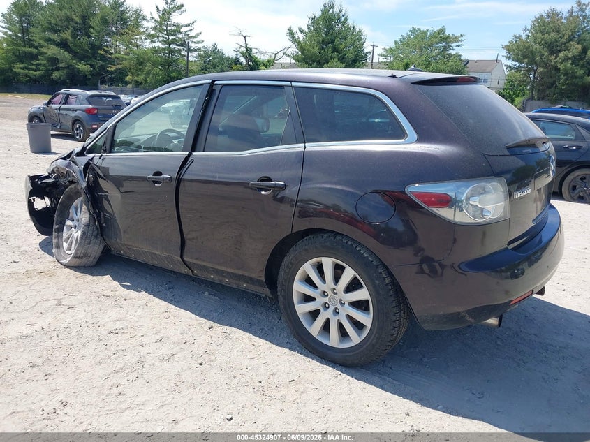 2007 Mazda Cx-7 VIN JM3ER293970134270 IAAI salvage auction — LEFT FRONT, Salvage (New Jersey), sold $225 on 2026-07-28 (photo 3)