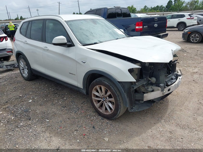2017 BMW X3 VIN 5UXWZ7C57H0V86092 IAAI salvage auction — FRONT END, Salvage (Texas), sold $325 on 2026-07-30 (photo 1)