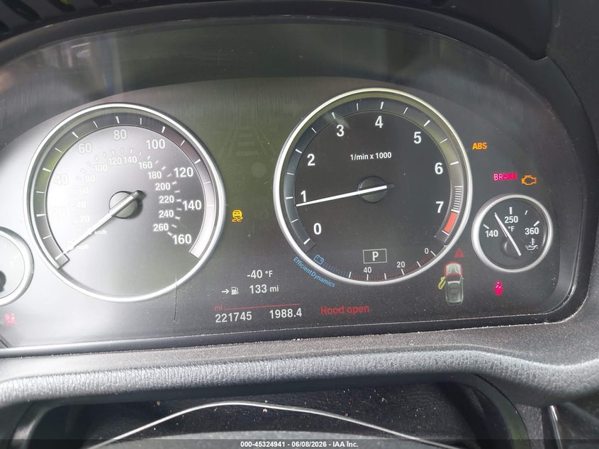 2017 BMW X3 VIN 5UXWZ7C57H0V86092 IAAI salvage auction — FRONT END, Salvage (Texas), sold $325 on 2026-07-30 (photo 7)