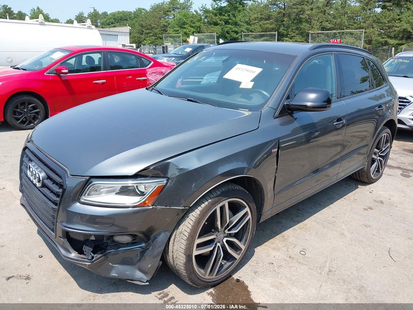 2016 Audi Q5 VIN WA1D7AFP6GA091345 IAAI salvage auction — LEFT FRONT, Salvage Title, sold $1,700 on 2026-07-21 (photo 2)