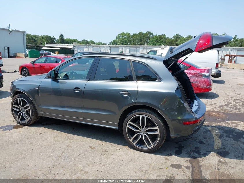 2016 Audi Q5 VIN WA1D7AFP6GA091345 IAAI salvage auction — LEFT FRONT, Salvage Title, sold $1,700 on 2026-07-21 (photo 3)