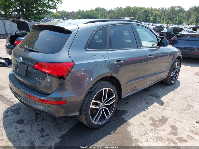 2016 Audi Q5 VIN WA1D7AFP6GA091345 IAAI salvage auction — LEFT FRONT, Salvage Title, sold $1,700 on 2026-07-21 (photo 4)