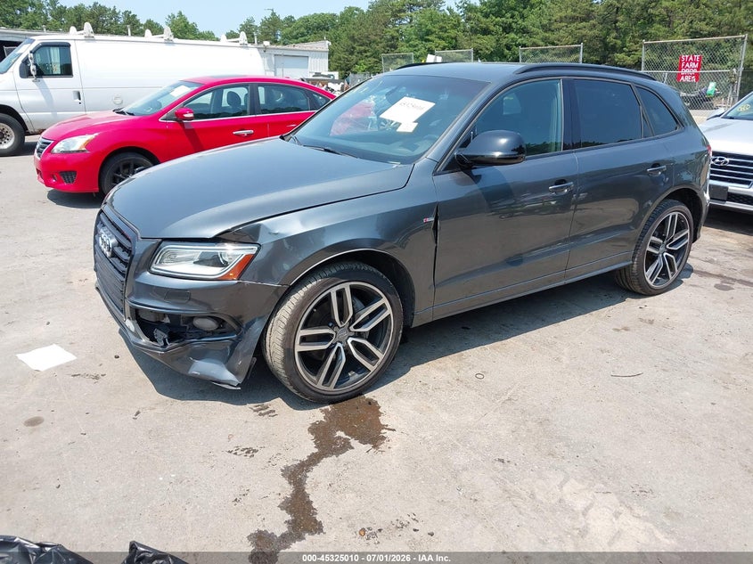 2016 Audi Q5 VIN WA1D7AFP6GA091345 IAAI salvage auction — LEFT FRONT, Salvage Title, sold $1,700 on 2026-07-21 (photo 6)