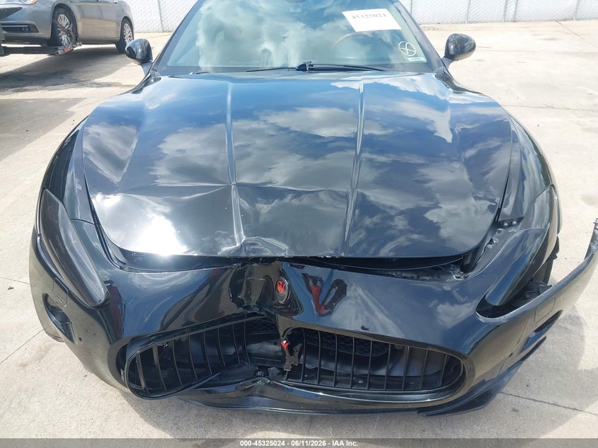 2012 Maserati Granturismo VIN ZAM45KLA8C0062362 IAAI salvage auction — FRONT END, Salvage (Illinois), sold $8,800 on 2026-07-21 (photo 6)