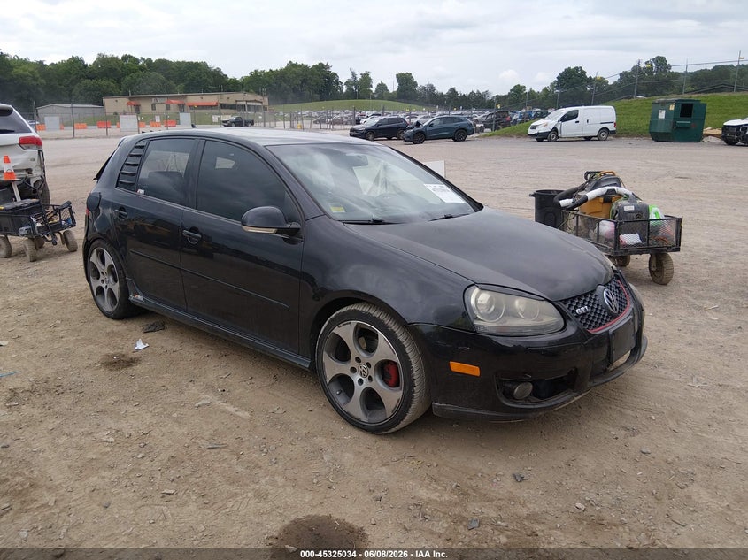 2009 Volkswagen Gti VIN WVWGD71K99W061269 IAAI salvage auction — FRONT & REAR, Clear (Tennessee), sold $600 on 2026-07-08 (photo 1)