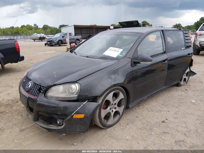 2009 Volkswagen Gti VIN WVWGD71K99W061269 IAAI salvage auction — FRONT & REAR, Clear (Tennessee), sold $600 on 2026-07-08 (photo 2)