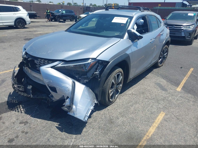 2024 Lexus Ux VIN JTHX6JBH6R2168926 IAAI salvage auction — ROLLOVER, Salvage Title, sold $25 on 2026-07-10 (photo 2)