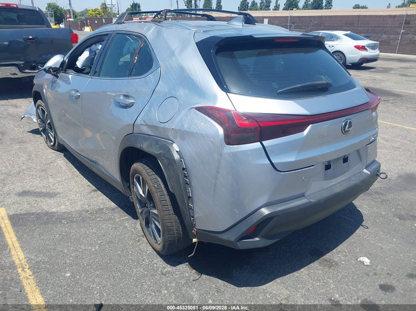 2024 Lexus Ux VIN JTHX6JBH6R2168926 IAAI salvage auction — ROLLOVER, Salvage Title, sold $25 on 2026-07-10 (photo 3)