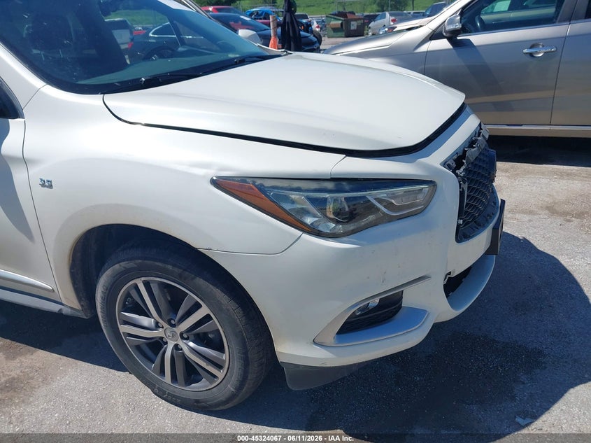 2016 Infiniti Qx60 VIN 5N1AL0MM0GC501743 IAAI salvage auction — LEFT FRONT, Salvage (Iowa), sold $2,225 on 2026-07-28 (photo 6)