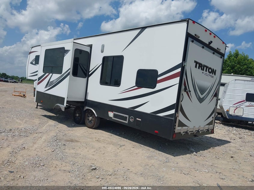 2017 Dutchman Travel trlr VIN 4YDF34527HZ990779 IAAI salvage auction — ROOF, Salvage (Tennessee), sold $2,550 on 2026-07-13 (photo 3)