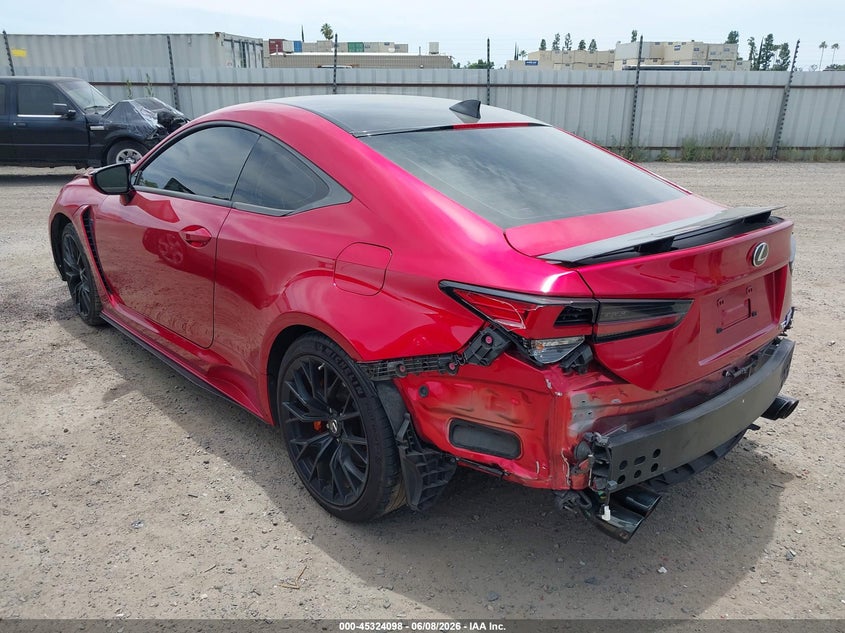 2022 Lexus VIN JTHJP5BC4N5008633 IAAI salvage auction — FRONT END, Salvage (California), sold $5,100 on 2026-07-28 (photo 3)
