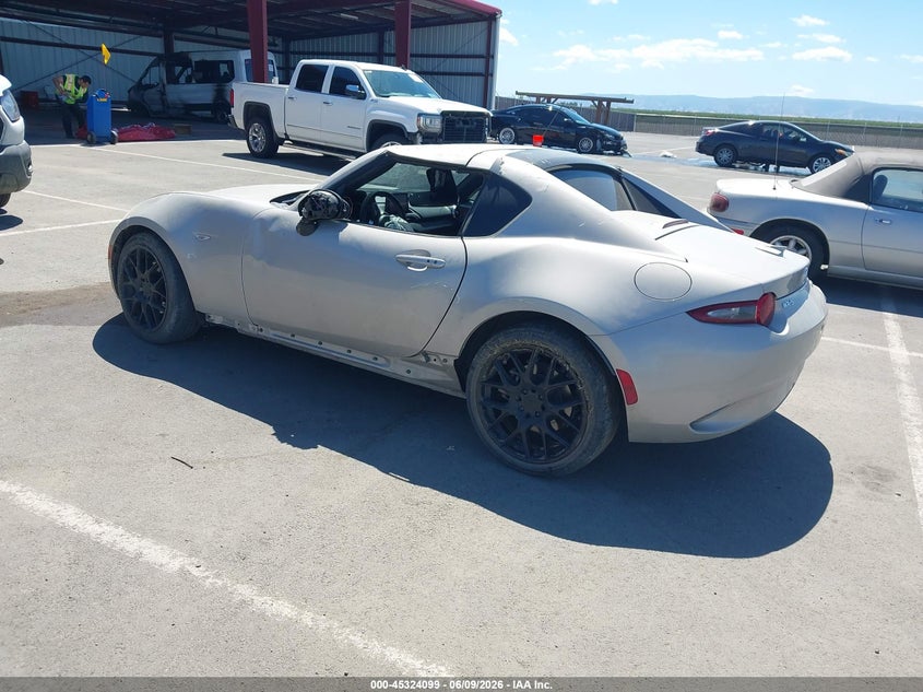 2023 Mazda Mx-5 VIN JM1NDAM74P0558015 IAAI salvage auction — ROLLOVER, Salvage Title, sold $1,800 on 2026-07-28 (photo 3)