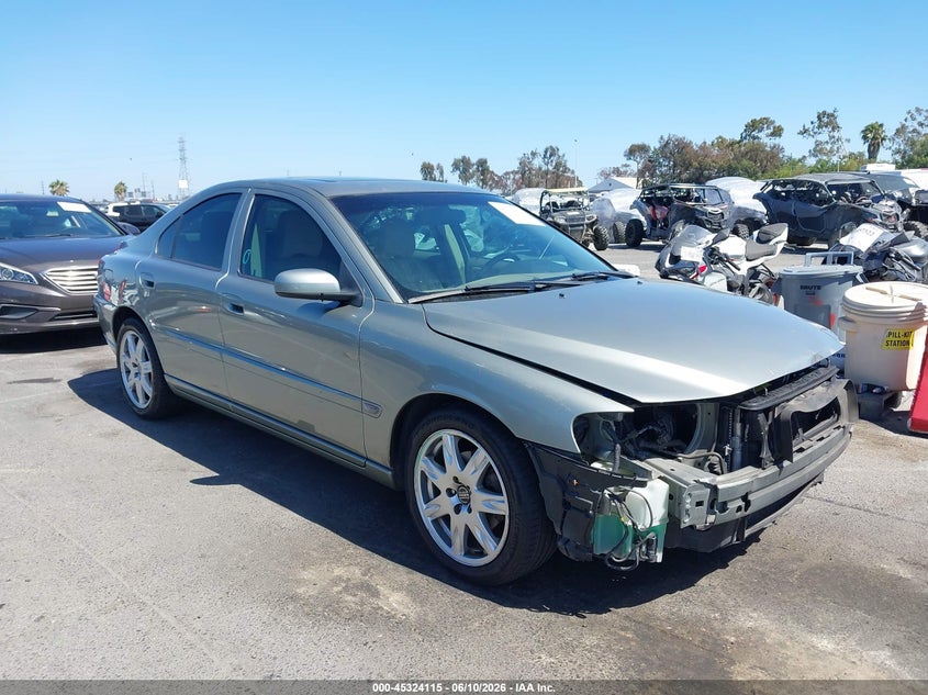 2006 Volvo S60 VIN YV1RS592862543493 IAAI salvage auction — FRONT END, Salvage (California), sold $350 on 2026-08-20 (photo 1)