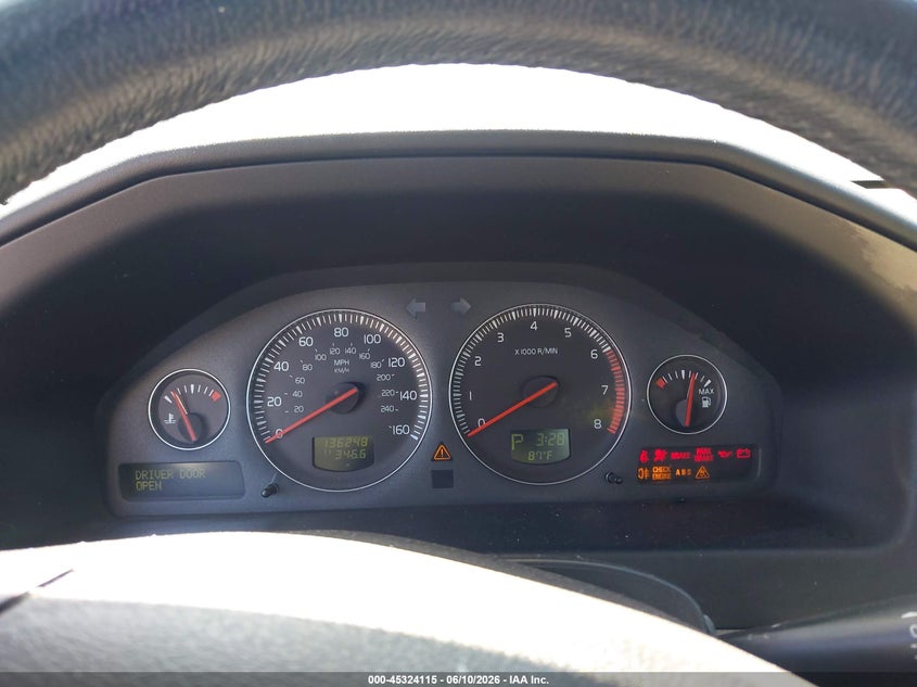 2006 Volvo S60 VIN YV1RS592862543493 IAAI salvage auction — FRONT END, Salvage (California), sold $350 on 2026-08-20 (photo 7)