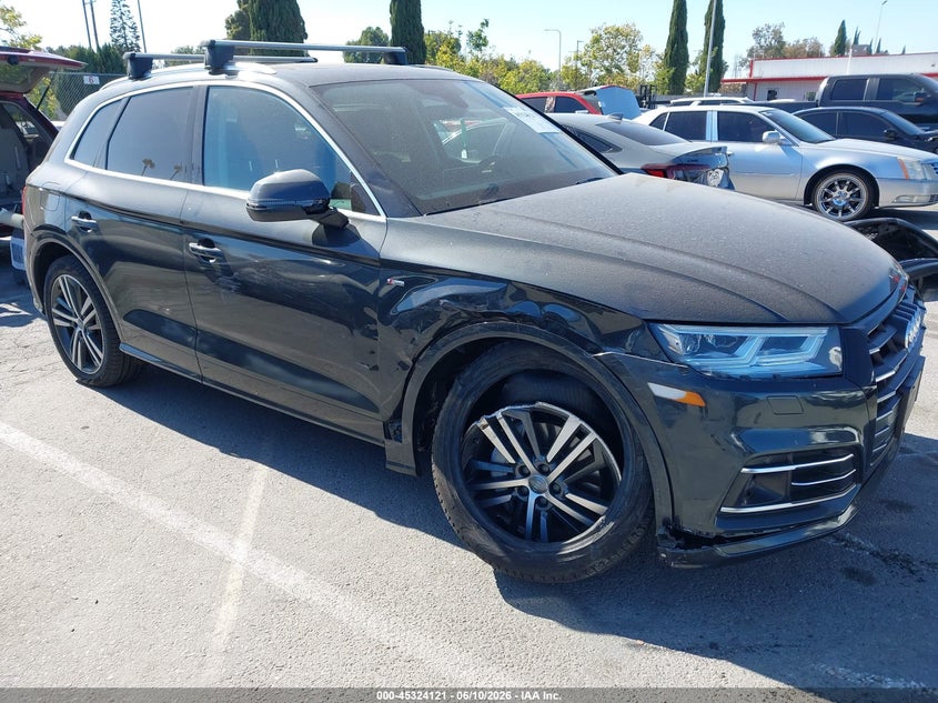 2020 Audi Q5 VIN WA1E2AFY5L2105350 IAAI salvage auction — RIGHT FRONT, Salvage Title, sold $13,100 on 2026-07-11 (photo 1)