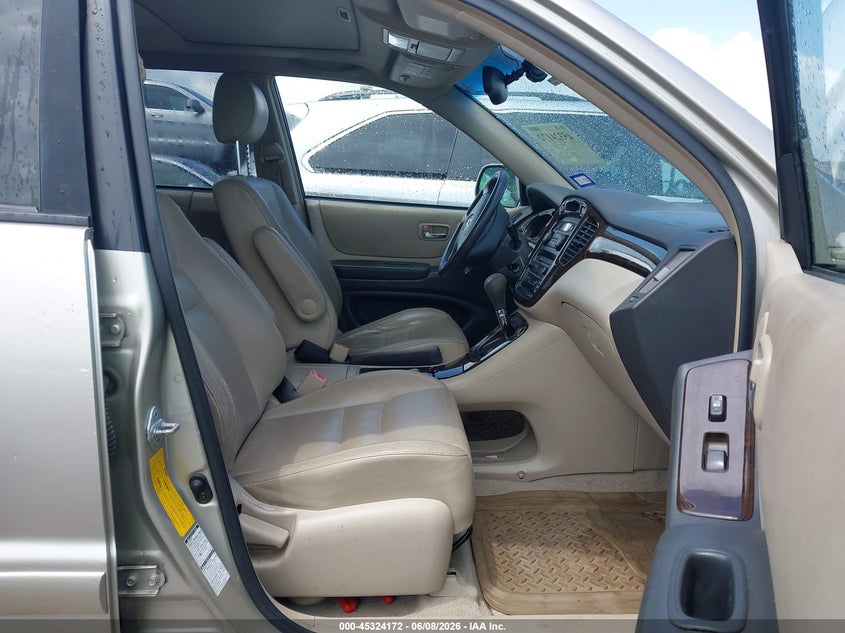 2003 Toyota Highlander VIN JTEHF21A730099811 IAAI salvage auction — LEFT FRONT, Salvage (Texas), sold $675 on 2026-07-14 (photo 5)