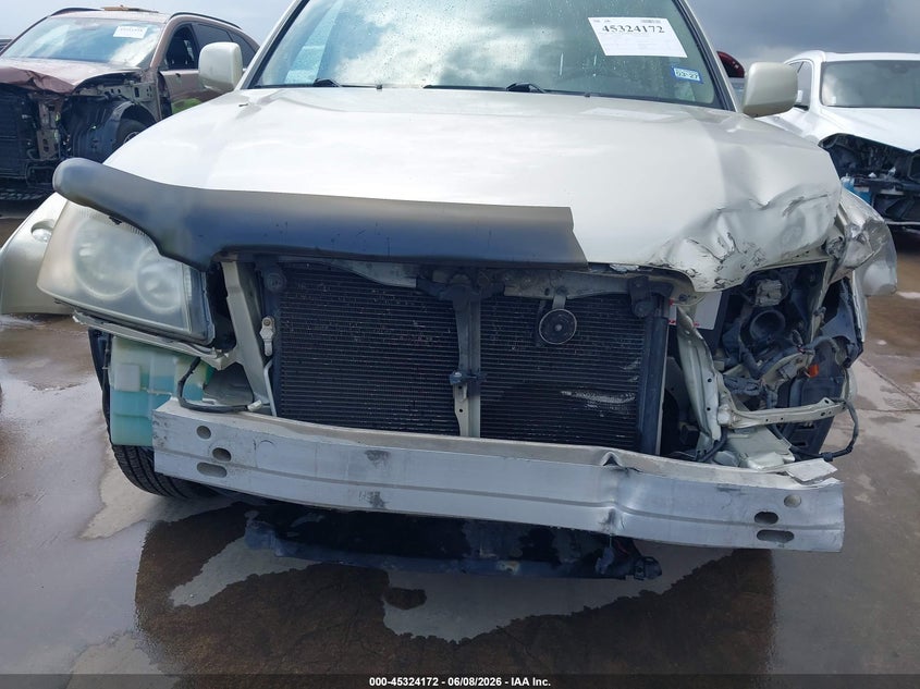 2003 Toyota Highlander VIN JTEHF21A730099811 IAAI salvage auction — LEFT FRONT, Salvage (Texas), sold $675 on 2026-07-14 (photo 6)