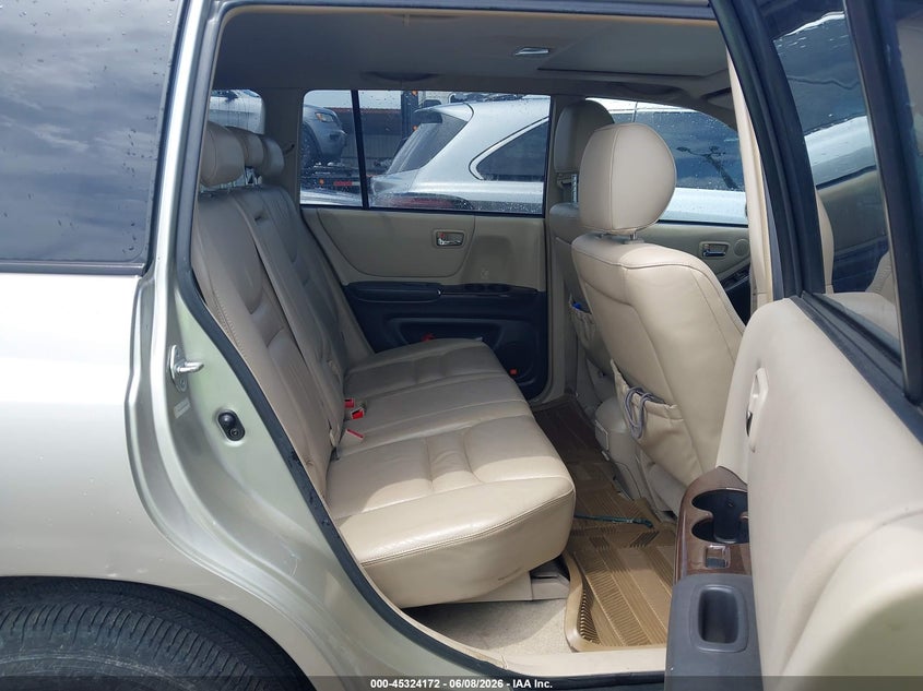 2003 Toyota Highlander VIN JTEHF21A730099811 IAAI salvage auction — LEFT FRONT, Salvage (Texas), sold $675 on 2026-07-14 (photo 8)