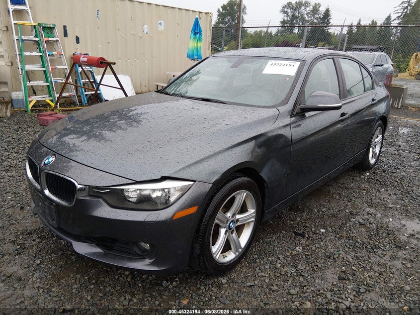 2015 BMW 3er VIN WBA3B3G54FNR87950 IAAI salvage auction — LEFT FRONT, Bill Of Sale (Washington), sold $5,050 on 2026-07-08 (photo 2)