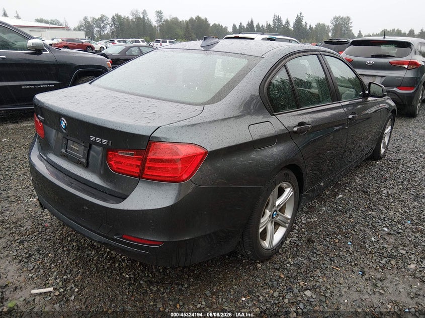 2015 BMW 3er VIN WBA3B3G54FNR87950 IAAI salvage auction — LEFT FRONT, Bill Of Sale (Washington), sold $5,050 on 2026-07-08 (photo 4)