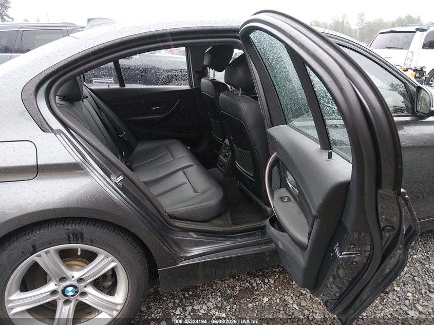 2015 BMW 3er VIN WBA3B3G54FNR87950 IAAI salvage auction — LEFT FRONT, Bill Of Sale (Washington), sold $5,050 on 2026-07-08 (photo 8)
