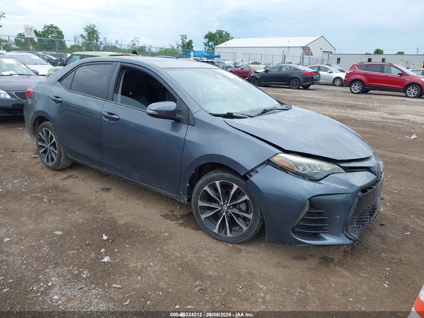 2017 Toyota Corolla VIN 5YFBURHE0HP610810 IAAI salvage auction — FRONT & REAR, Salvage (California), sold $3,100 on 2026-07-23 (photo 1)