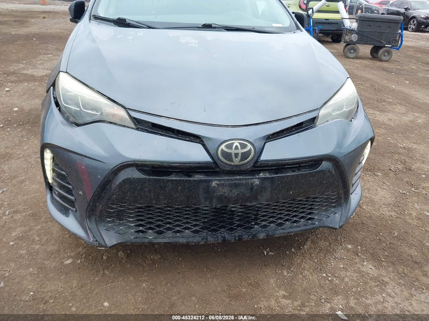 2017 Toyota Corolla VIN 5YFBURHE0HP610810 IAAI salvage auction — FRONT & REAR, Salvage (California), sold $3,100 on 2026-07-23 (photo 6)
