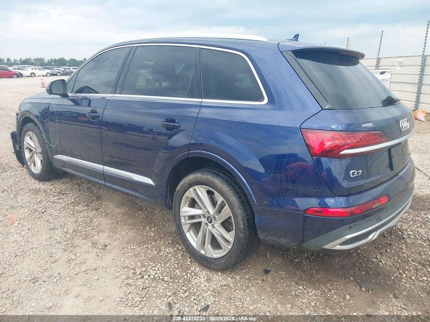 2022 Audi Q7 VIN WA1LXBF77ND012066 IAAI salvage auction — FRONT END, Salvage (Alabama), sold $14,300 on 2026-07-14 (photo 3)