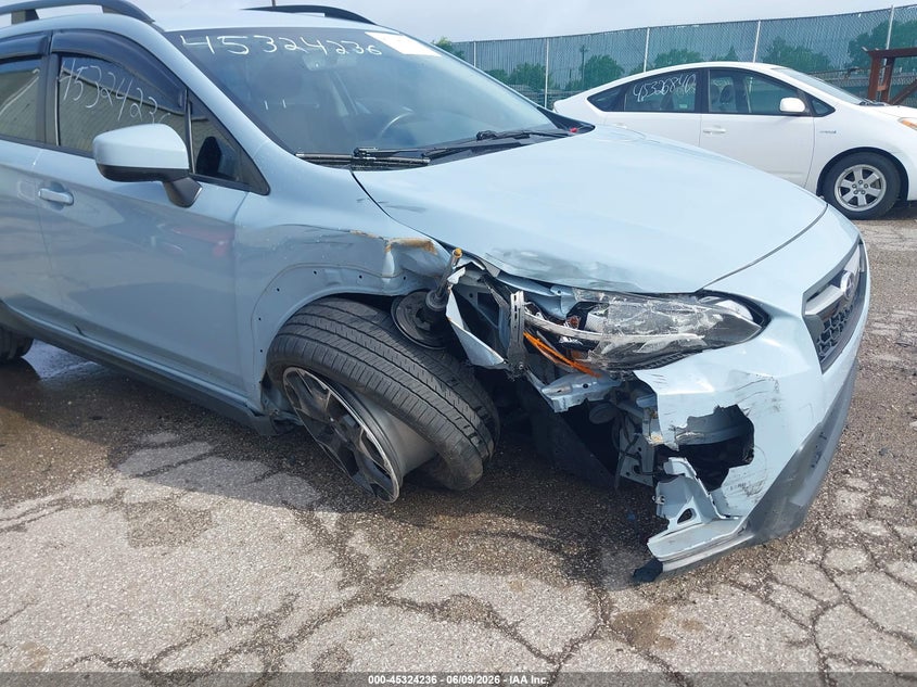 2020 Subaru Xv VIN JF2GTACC4LG228923 IAAI salvage auction — RIGHT FRONT, Salvage (Indiana), sold $25 on 2026-07-28 (photo 6)