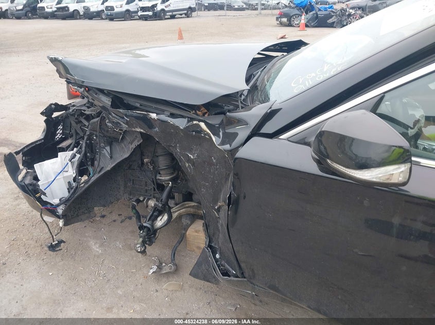 2023 Infiniti Q50 VIN JN1EV7BR1PM543293 IAAI salvage auction — LEFT SIDE, Salvage - Greater Than 75% (Maryland), sold $2,600 on 2026-07-28 (photo 6)