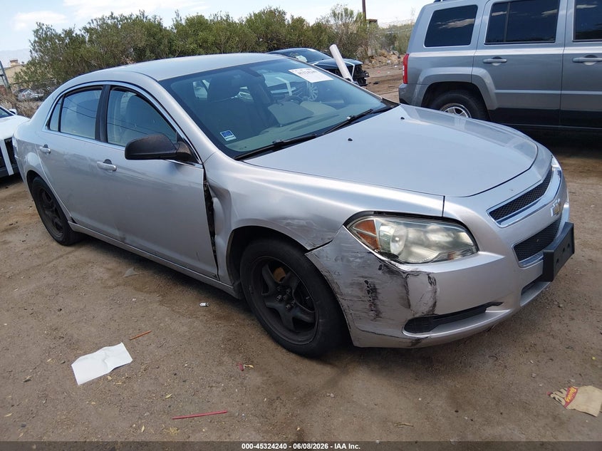 2010 Chevrolet Malibu VIN 1G1ZA5E03AF112423 IAAI salvage auction — FRONT END, Salvage (Arizona), sold $1,000 on 2026-07-09 (photo 1)