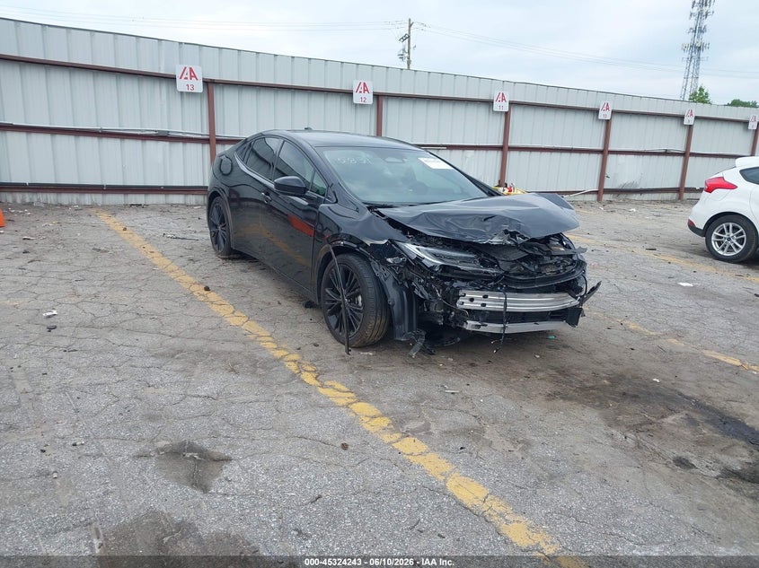 2025 Toyota Prius VIN JTDACAAU2S3055831 IAAI salvage auction — FRONT END, Salvage (Georgia), sold $5,100 on 2026-07-29 (photo 1)