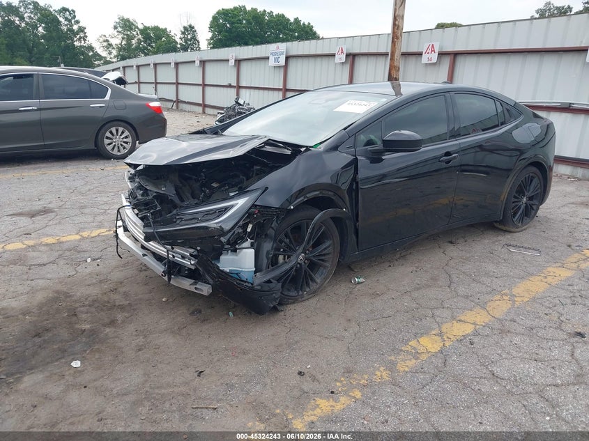 2025 Toyota Prius VIN JTDACAAU2S3055831 IAAI salvage auction — FRONT END, Salvage (Georgia), sold $5,100 on 2026-07-29 (photo 6)
