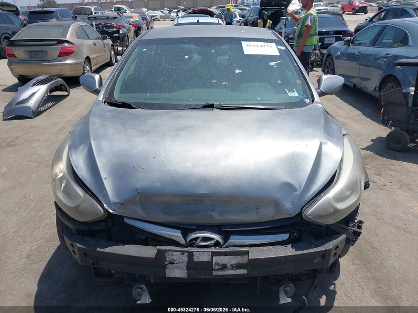 2016 Hyundai Elantra VIN KMHDH4AE2GU504267 IAAI salvage auction — NORMAL WEAR, Salvage Title, sold $900 on 2026-07-22 (photo 6)