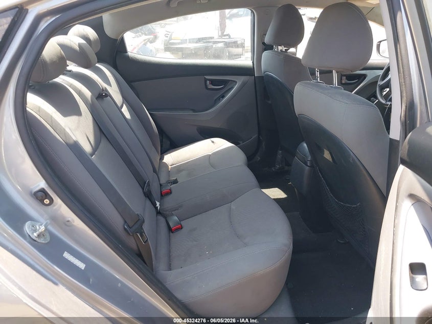 2016 Hyundai Elantra VIN KMHDH4AE2GU504267 IAAI salvage auction — NORMAL WEAR, Salvage Title, sold $900 on 2026-07-22 (photo 8)