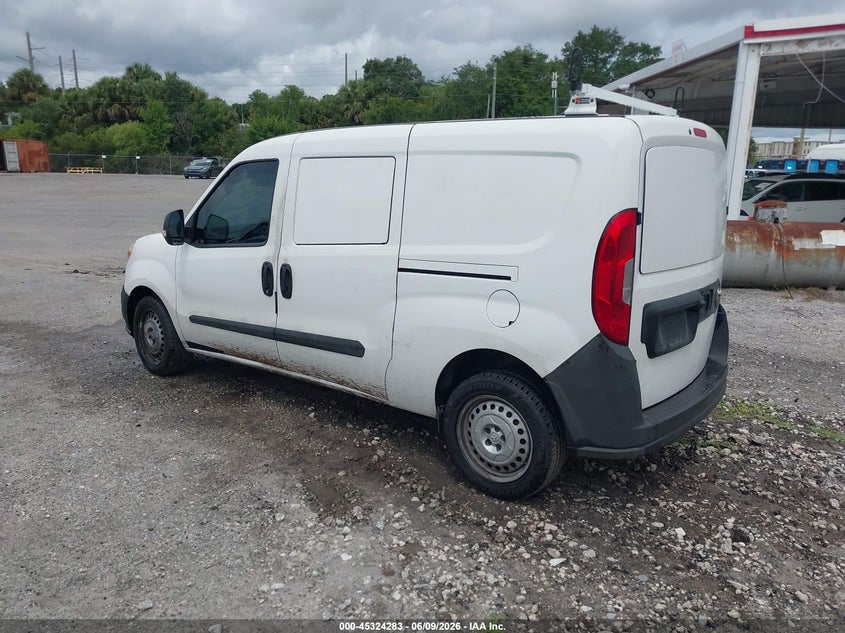 2019 Ram Promaster city VIN ZFBHRFAB1K6M07355 IAAI salvage auction — RIGHT SIDE, Clear (Florida), sold $1,050 on 2026-07-08 (photo 3)