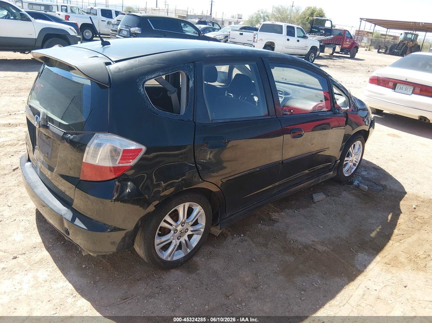 2010 Honda Fit VIN JHMGE8H45AC004288 IAAI salvage auction — FRONT END, Clear (Arizona), sold $925 on 2026-07-16 (photo 4)