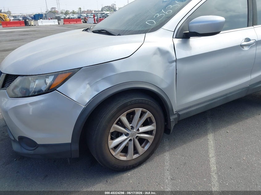 2017 Nissan Rogue VIN JN1BJ1CP3HW036300 IAAI salvage auction — LEFT FRONT, Salvage Title, sold $1,100 on 2026-07-30 (photo 6)