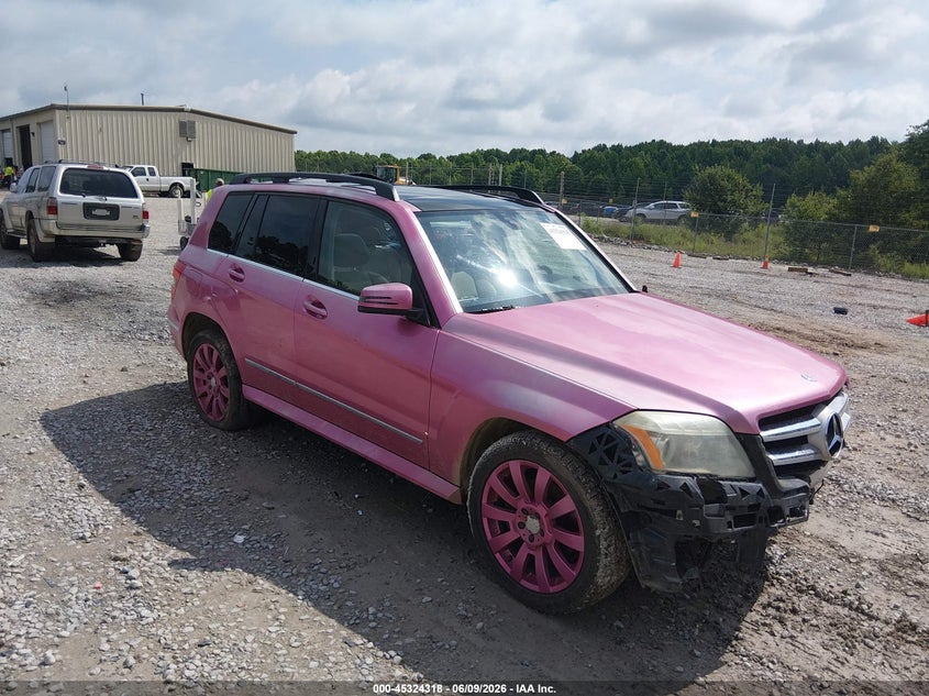 2010 Mercedes-benz Glk-klasse VIN WDCGG8HB5AF484710 IAAI salvage auction — FRONT END, Salvage (Alabama), sold $500 on 2026-08-10 (photo 1)