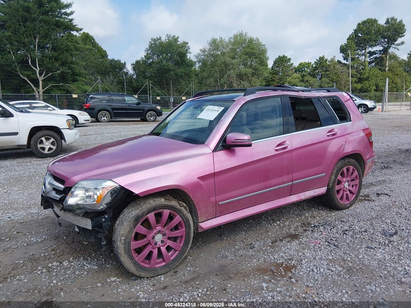 2010 Mercedes-benz Glk-klasse VIN WDCGG8HB5AF484710 IAAI salvage auction — FRONT END, Salvage (Alabama), sold $500 on 2026-08-10 (photo 2)