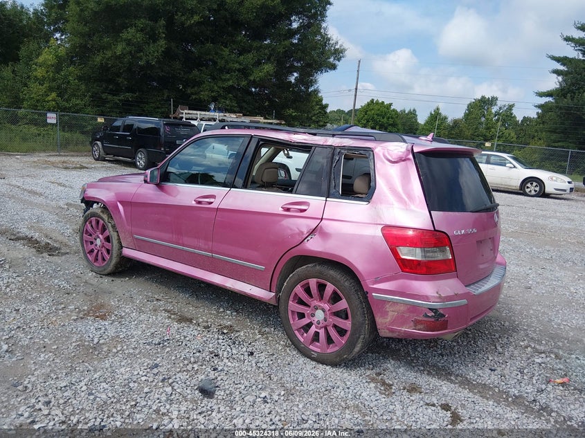 2010 Mercedes-benz Glk-klasse VIN WDCGG8HB5AF484710 IAAI salvage auction — FRONT END, Salvage (Alabama), sold $500 on 2026-08-10 (photo 3)
