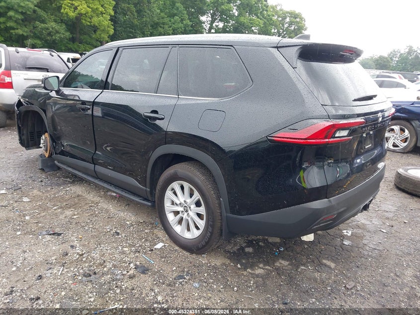 2026 Toyota Highlander VIN 5TDAAAA5XTS039309 IAAI salvage auction — Unknown, Salvage (Georgia), sold $26,250 on 2026-08-27 (photo 3)