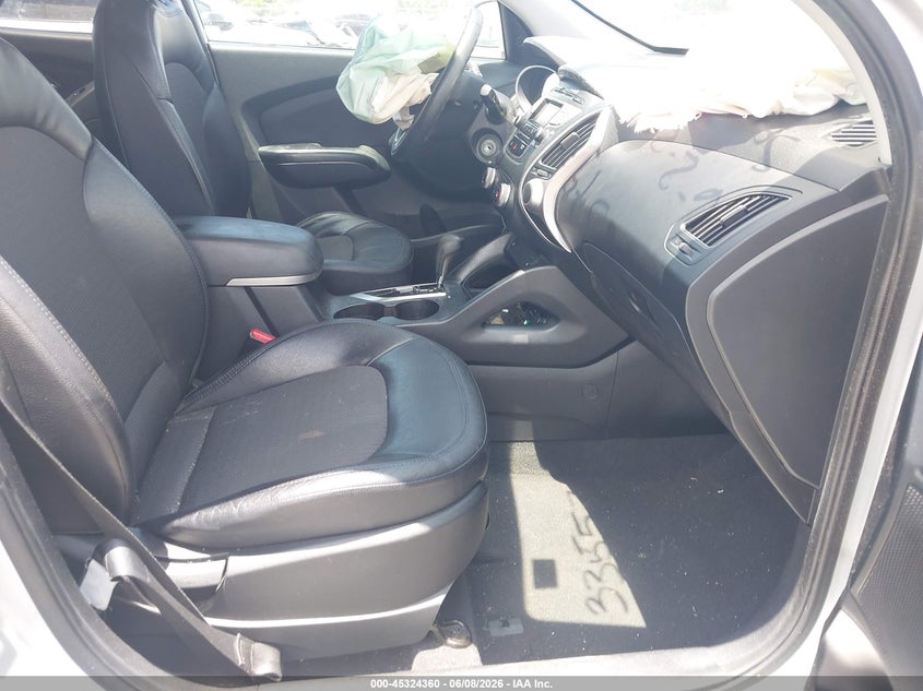 2013 Hyundai Tucson VIN KM8JU3AC5DU770417 IAAI salvage auction — FRONT END, Rebuildable (Florida), sold $325 on 2026-07-29 (photo 5)