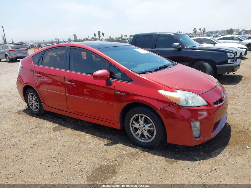 2010 Toyota Prius VIN JTDKN3DU9A0007393 IAAI salvage auction — NORMAL WEAR, Clear - Dealer Only (California), sold $875 on 2026-07-20 (photo 1)