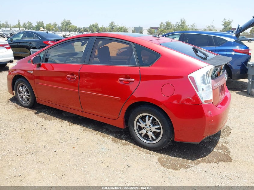 2010 Toyota Prius VIN JTDKN3DU9A0007393 IAAI salvage auction — NORMAL WEAR, Clear - Dealer Only (California), sold $875 on 2026-07-20 (photo 3)
